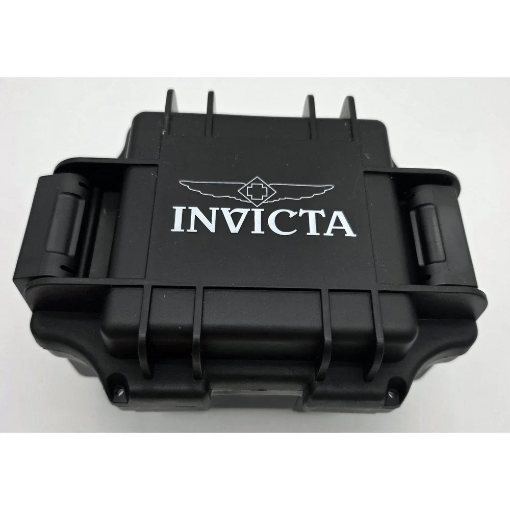 NEW Invicta Watch Single Slot Hard Case Watch Storage Diver Box Black Box Only